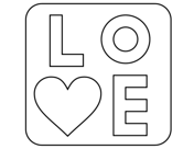 Dibujos de dãa de san valentãn para colorear