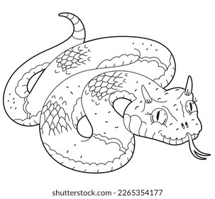 Imãgenes fotos de stock objetos en d y vectores sobre snake cartoon coloring pages