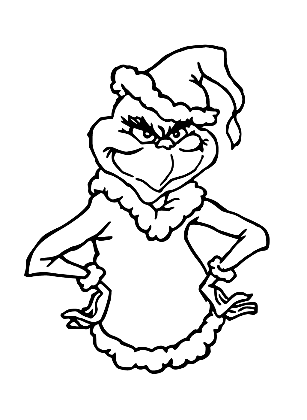 Grinch coloring pages