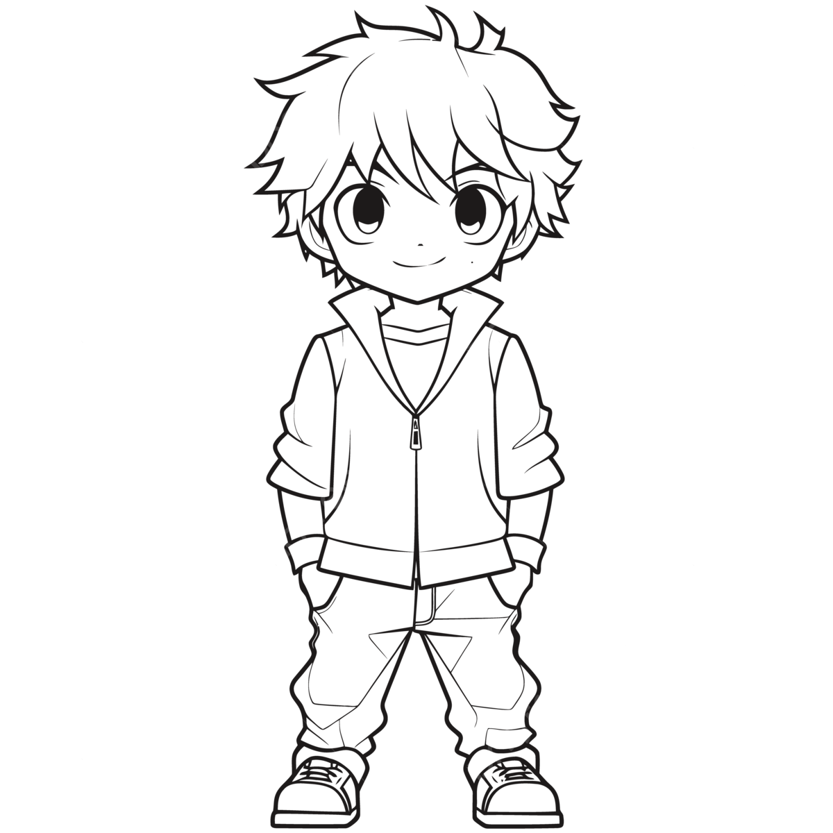 Photo of an anime male coloring page outline sketch drawing vector anime drawing wing drawing ring drawing png and vector with transparent background for free download