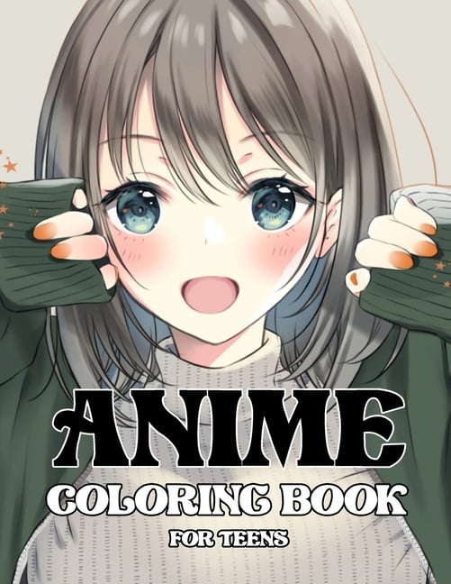 Libro para colorear anime para adolcent una spain