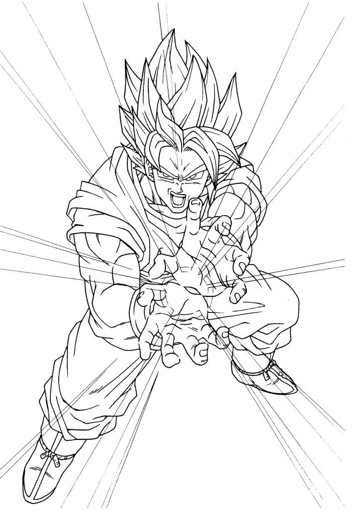 Goku dragon ball coloring pages dragon coloring page dragon ball image dragon ball artwork