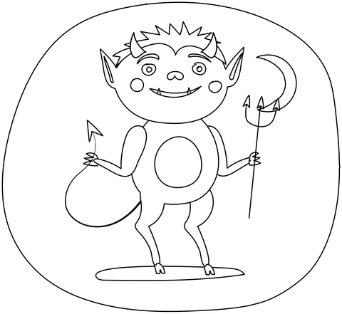 Demons devils coloring pages free coloring pages