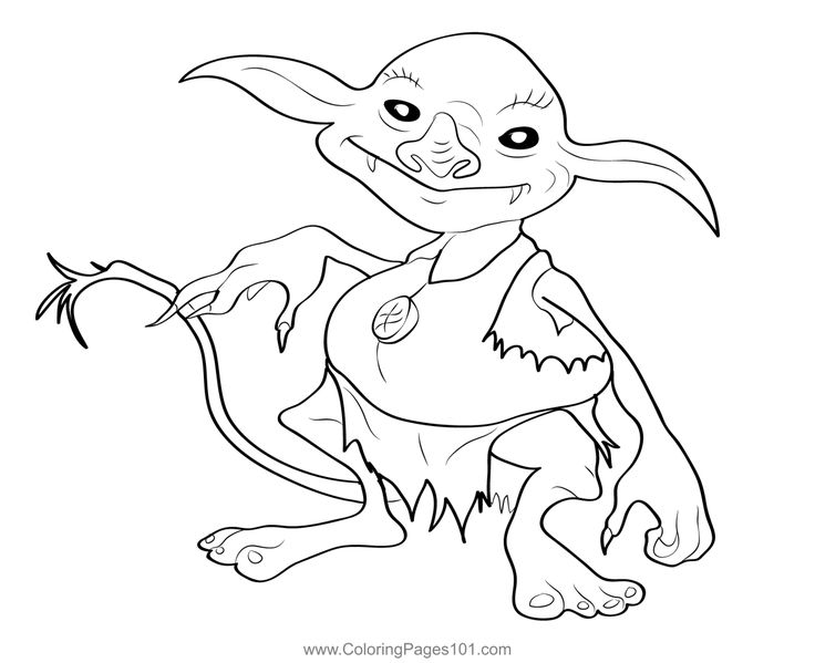Imp coloring page in coloring pages coloring pages for kids printable coloring pages