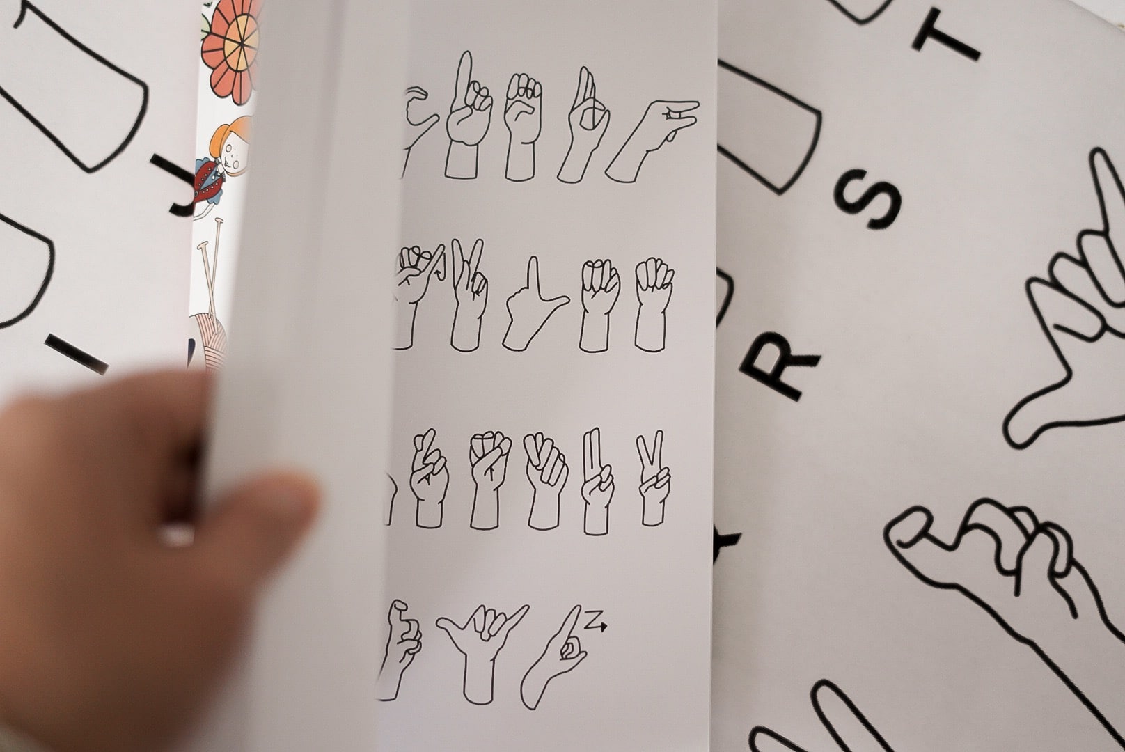 Free asl coloring pages
