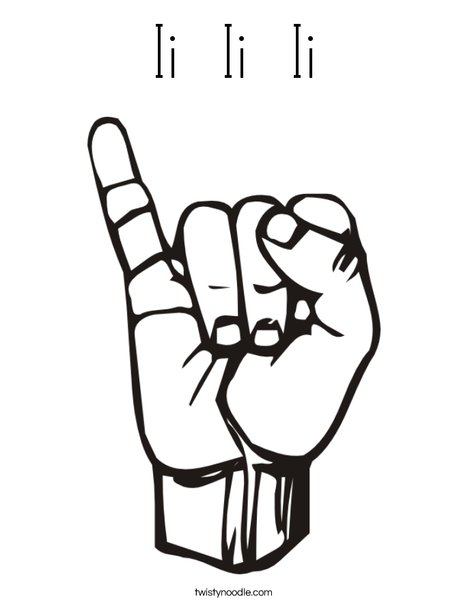 Ii ii ii coloring page
