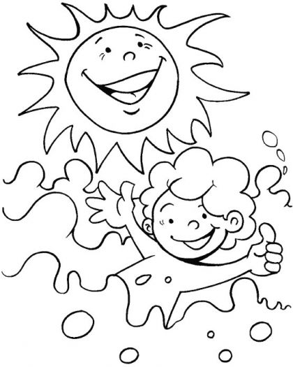 The heat is unbearable but somehow i will manage coloring page download free the heat isâ summer coloring sheets coloring pages for kids summer coloring pages