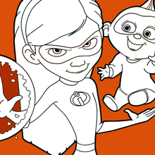 Incredibles coloring pages