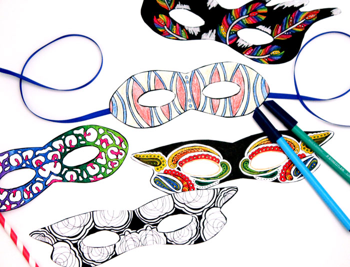 Color in masks