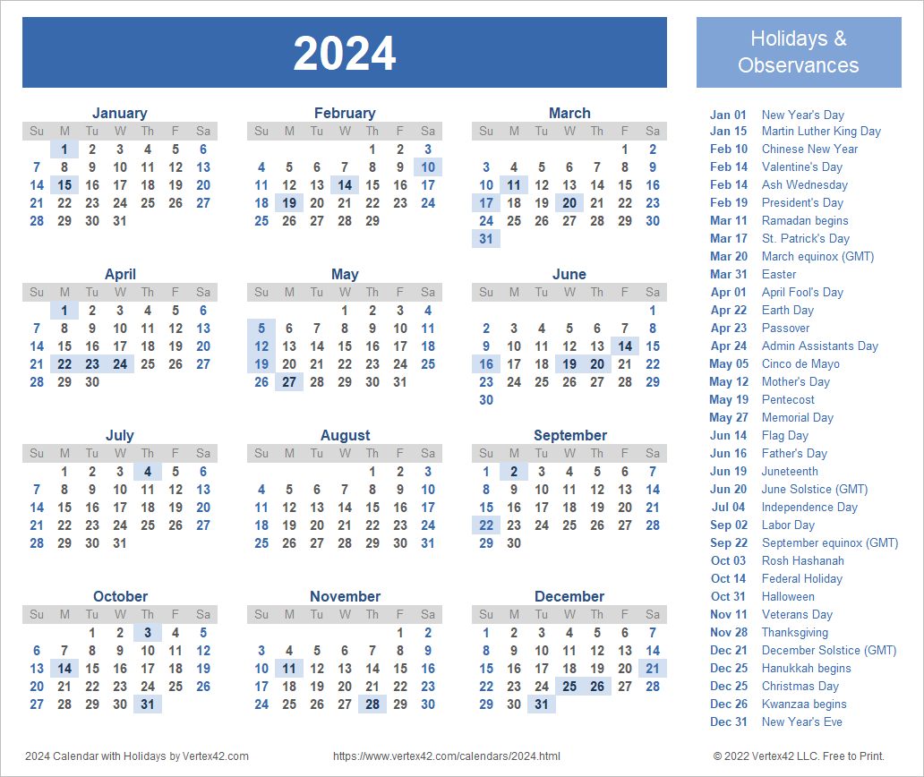 Calendar templates and images