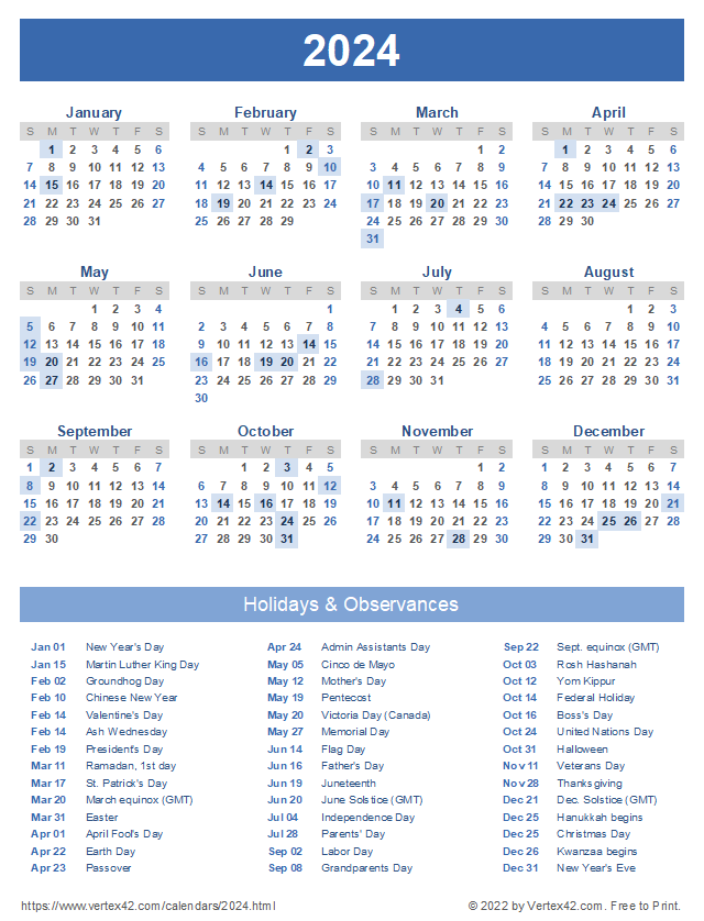 Calendar templates and images