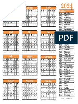 Hindu calendar pdf religious holidays religious festivals