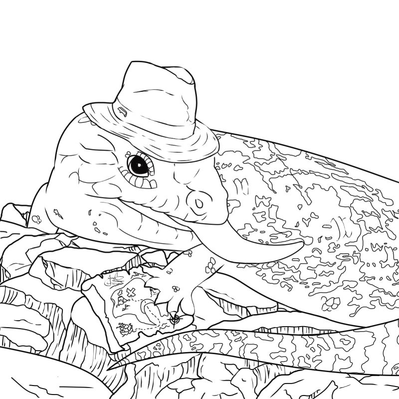 Super science coloring pages
