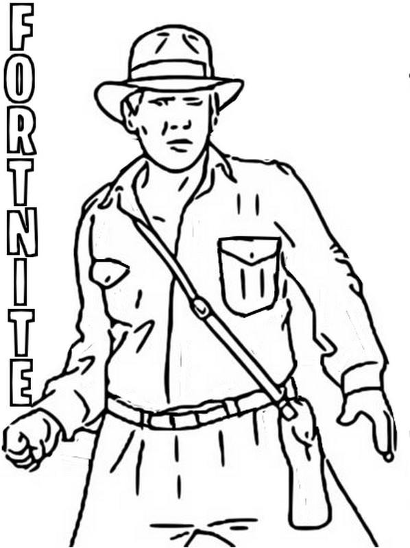 Coloring page fortnite chapter season
