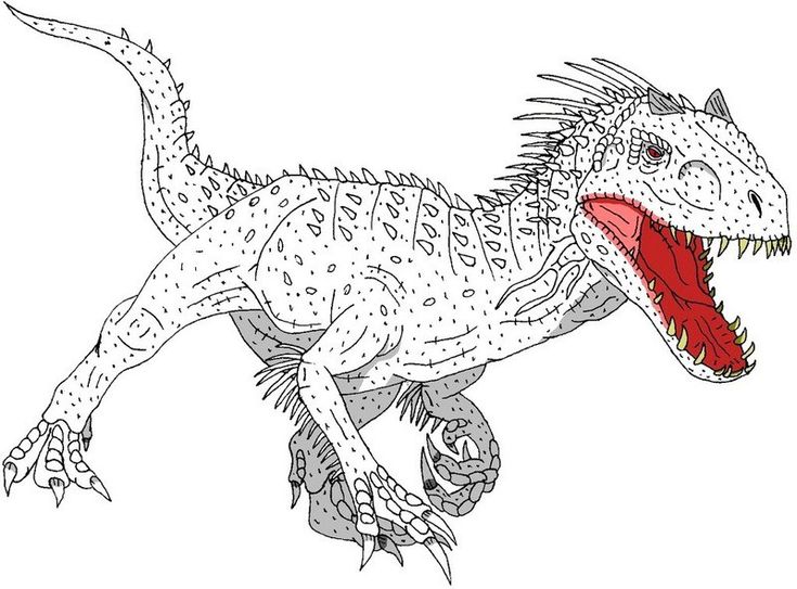 Strong indominus rex coloring picture dinosaur coloring pages indominus rex minion coloring pages