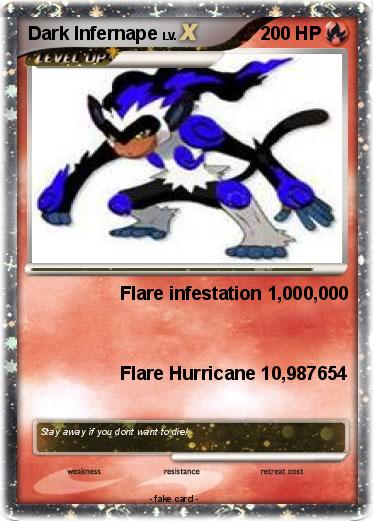 Pokemon dark infernape