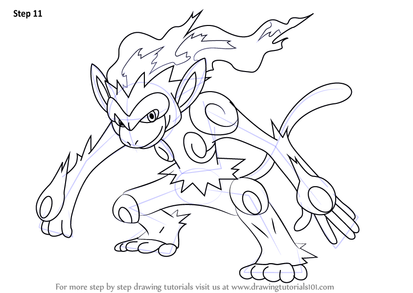 Learn how to draw infernape from pokemon pokemon step by step drawing tutorials pokemon coloring pages pokemon coloring pokemon sketch
