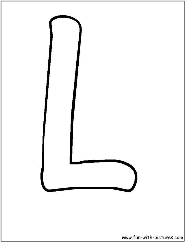 Inspiration picture of letter l coloring pages
