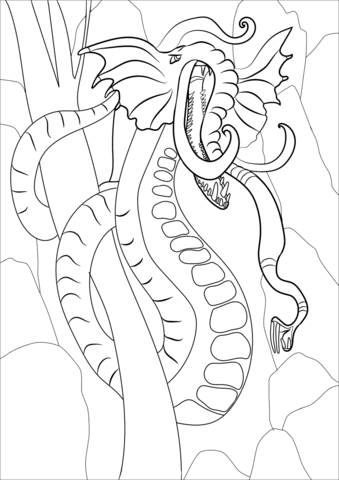 Grootslang coloring page free printable coloring pages