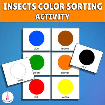 Insect color sorting montessori activity by i believe in montessori