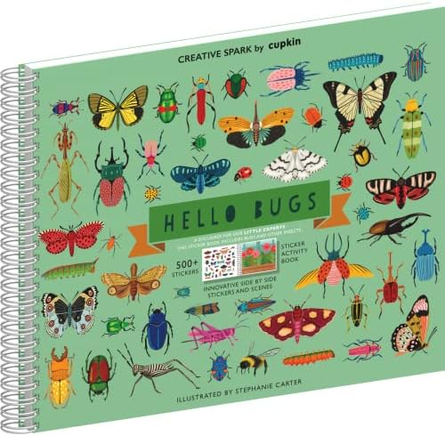 Hello bugs insect stickers for kids ages