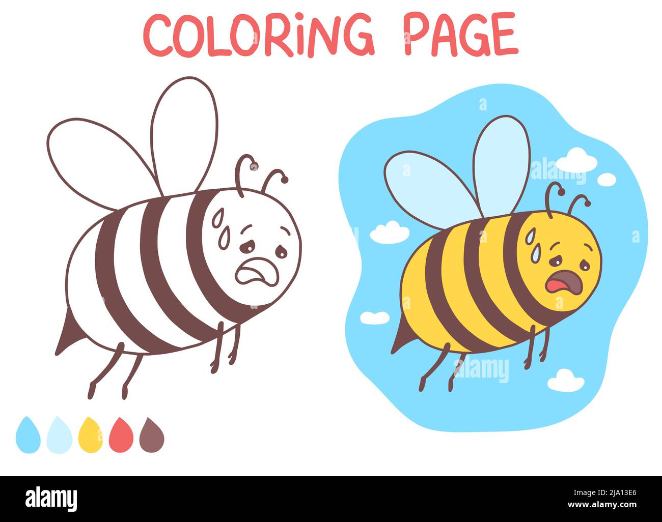Abeja para colorear fotografãas e imãgen de alta roluciãn
