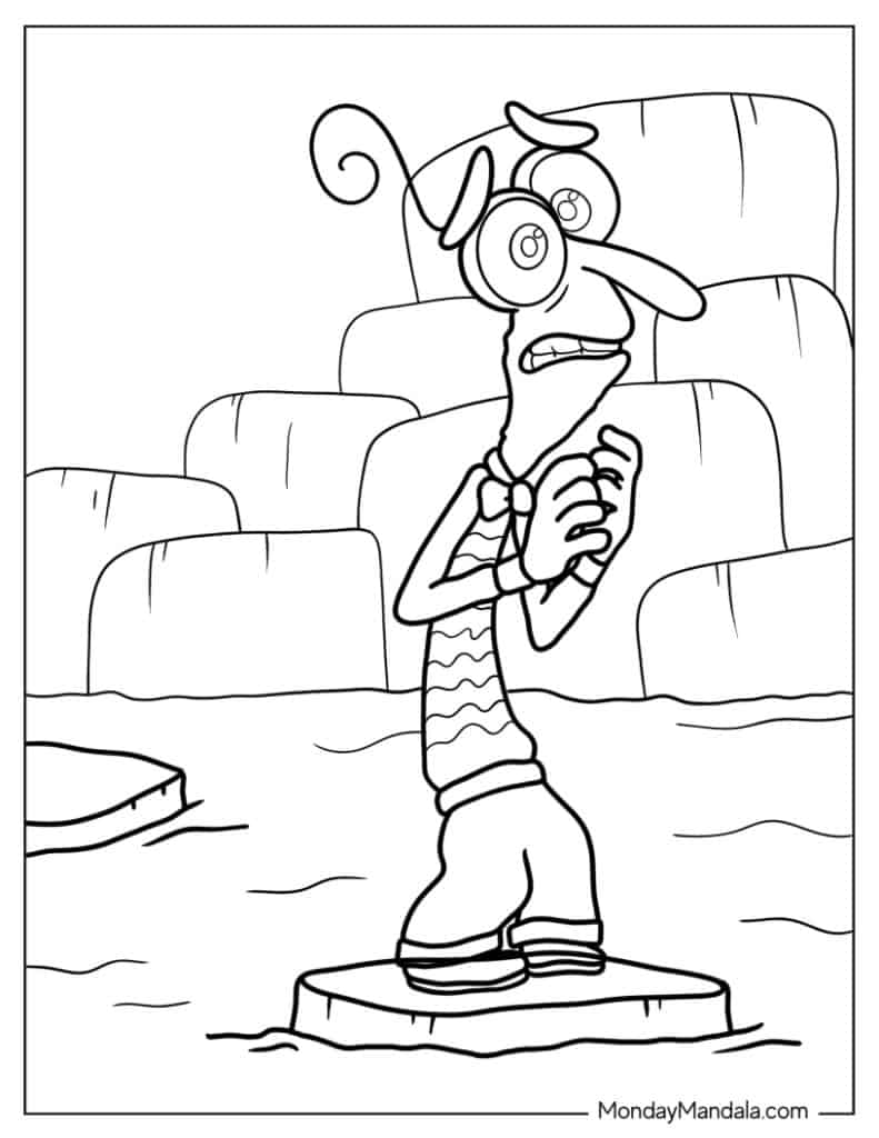 Inside out coloring pages free pdf printables