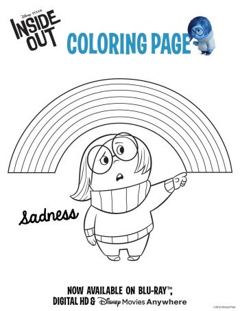 Tag inside out coloring pages
