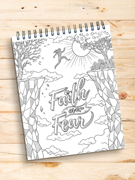 Colors of inspiration volume coloring book for adults by hasby mubar â