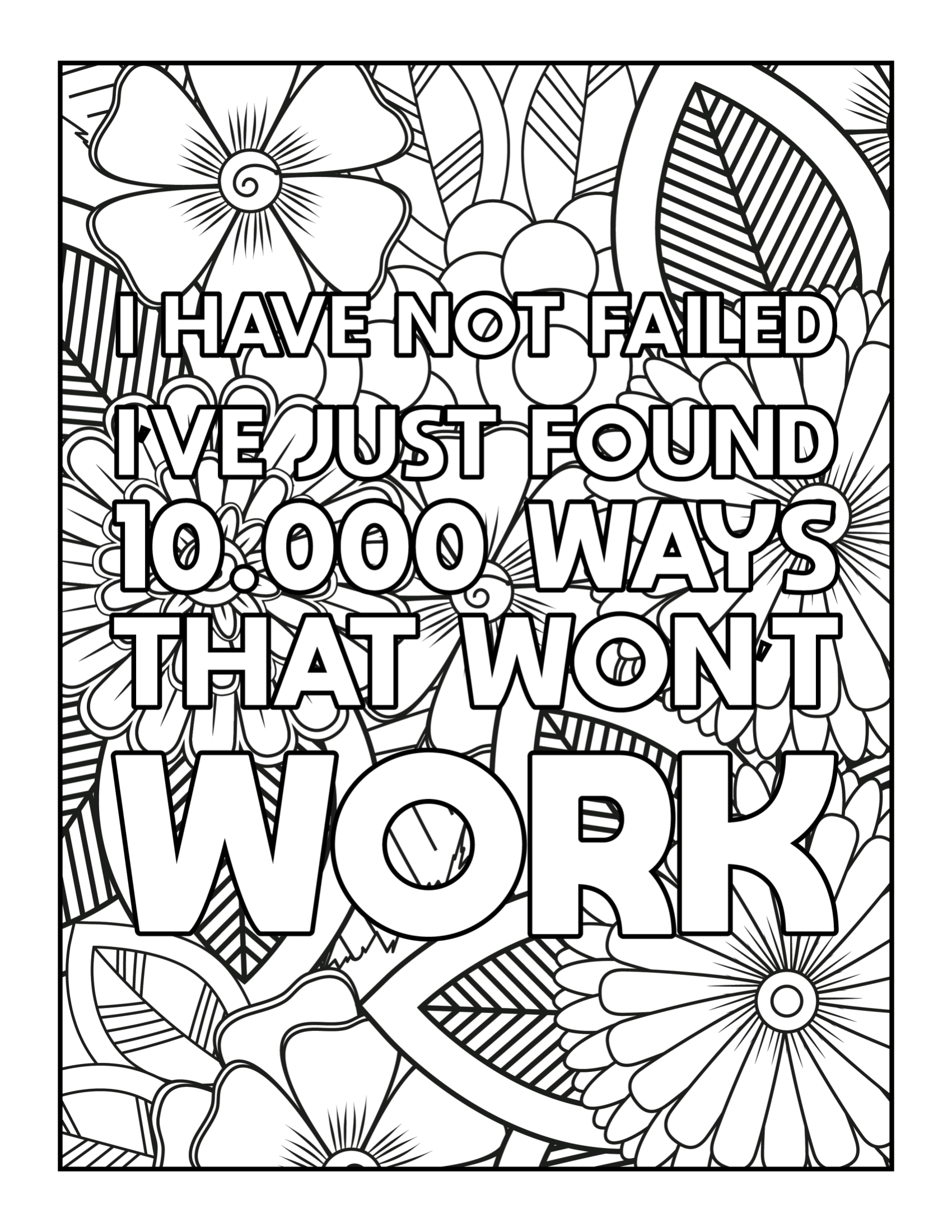 Inspiring creativity a motivational quotes coloring book made by teachers