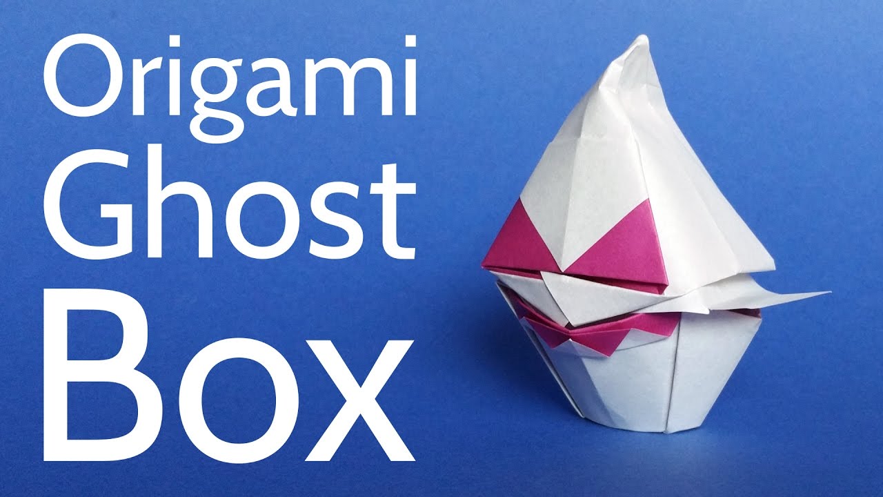 Origami ghost box tutorial