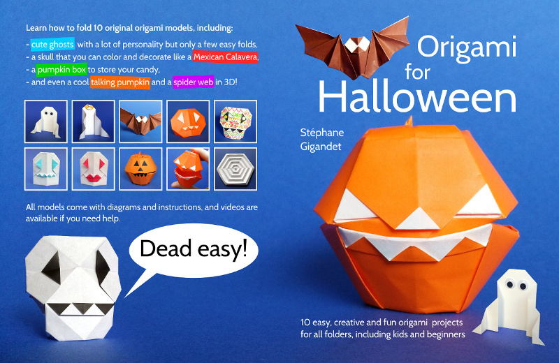 Halloween origami is a fun way to fold