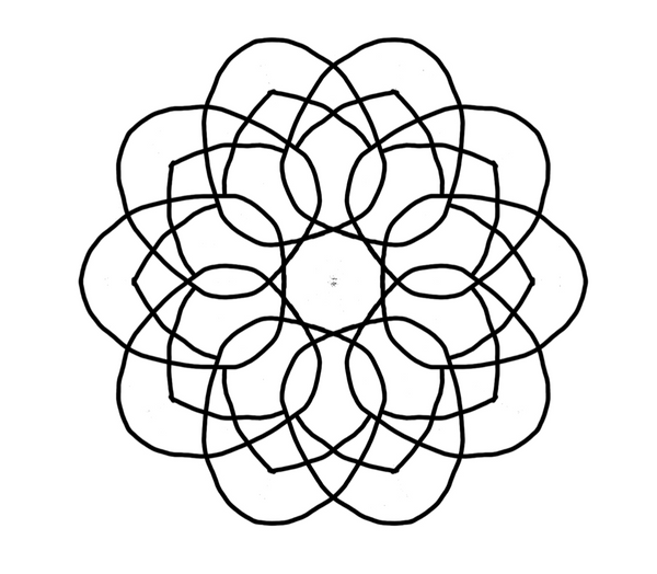 Intermediate mandala coloring pages â to simply inspire