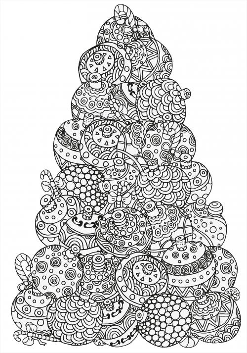 Advanced christmas coloring