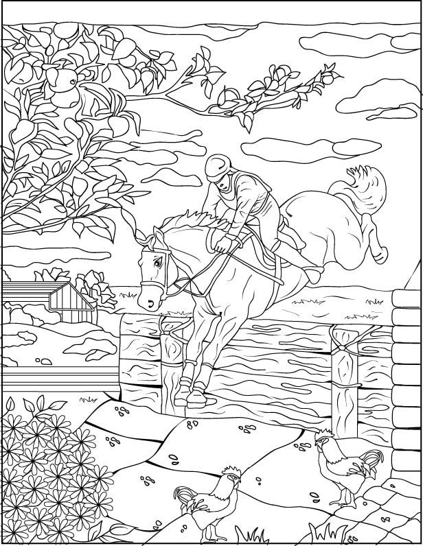 Make intricate and detailed adult coloring pages by vidushisingh