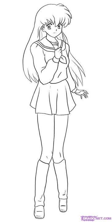Inuyasha coloring page