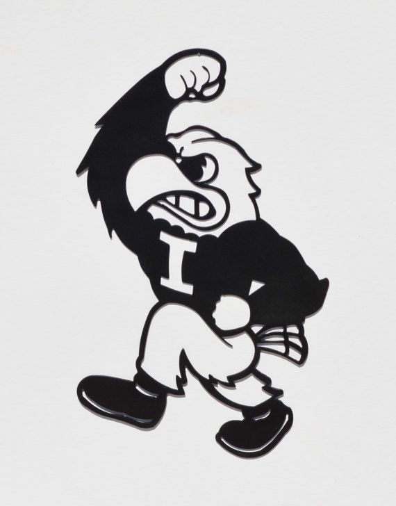 Iowa hawkeye herky