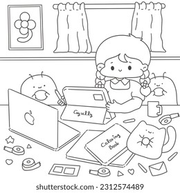 Kid coloring pages photos images and pictures