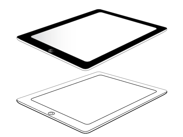 Ipad outline images