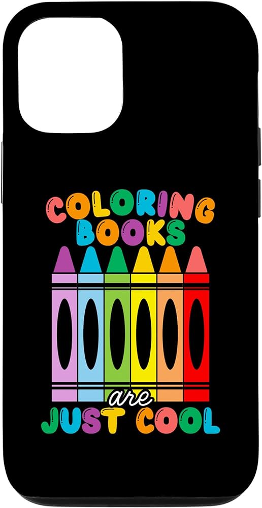 Iphone coloring book lover childrens book drawing coloring color case cell phones accessories