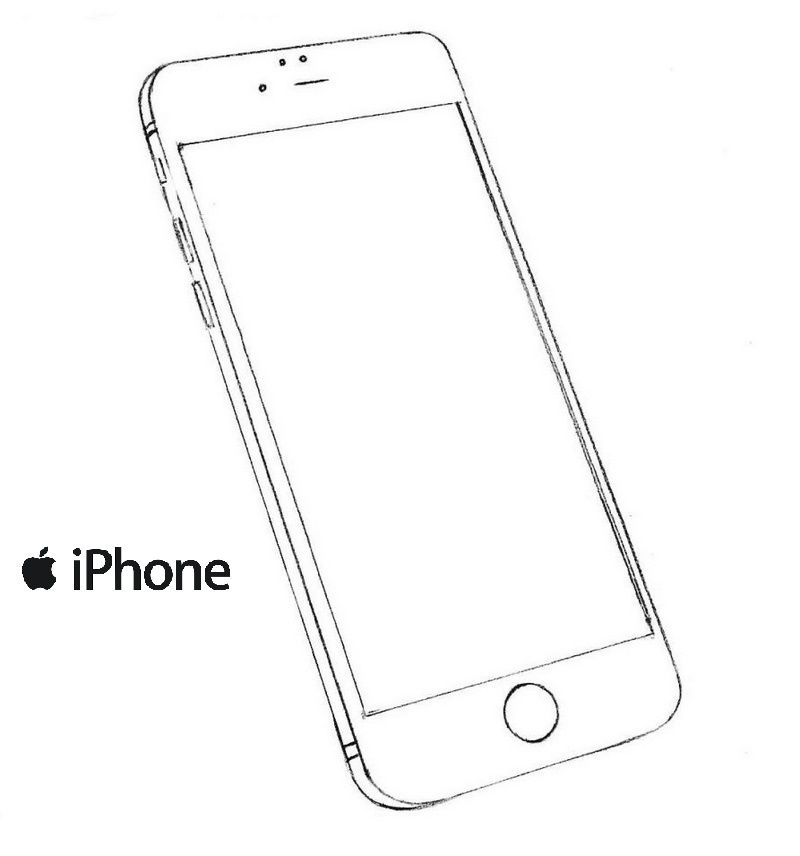 Top iphone coloring pages iphone coloring pages iphone models
