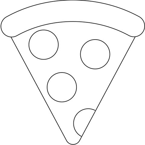 Slice of pizza emoji coloring page pizza slice pizza slice drawing emoji coloring pages
