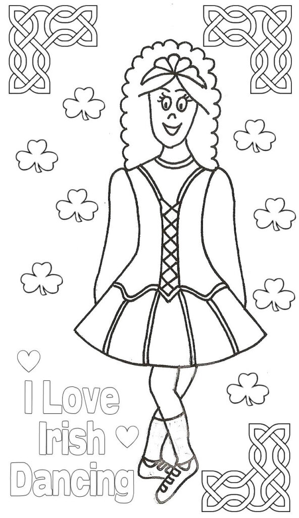 Ireland coloring pages
