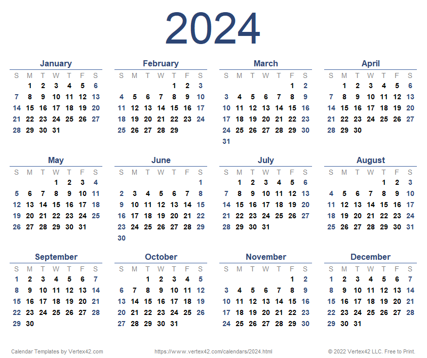 Calendar templates and images