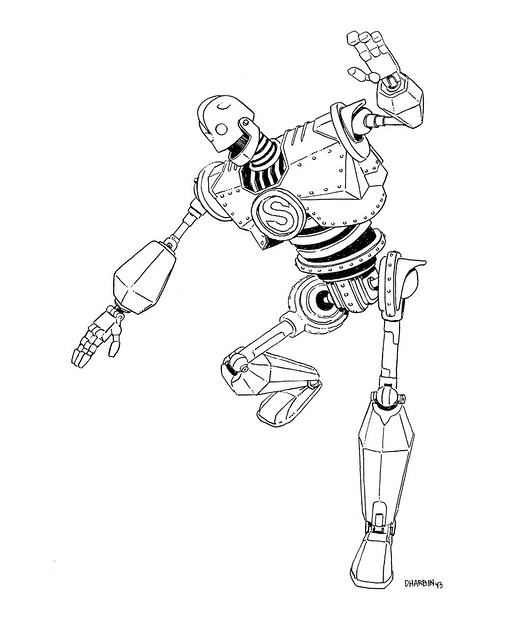 The iron giant a persons of interest drawing availableâ