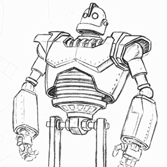 A mech a day on x model the iron giant debut the irongiant year designer jjsketchbook httpstcobgmhpsreh x