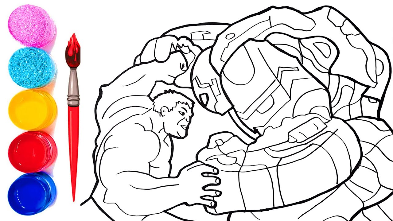 Hulk vs ironman hulkbuster the avengers coloring pages how to draw hulkbuster iron man suit