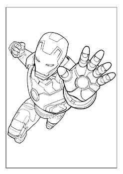 Printable iron man coloring sheets unleash your childs inner superhero