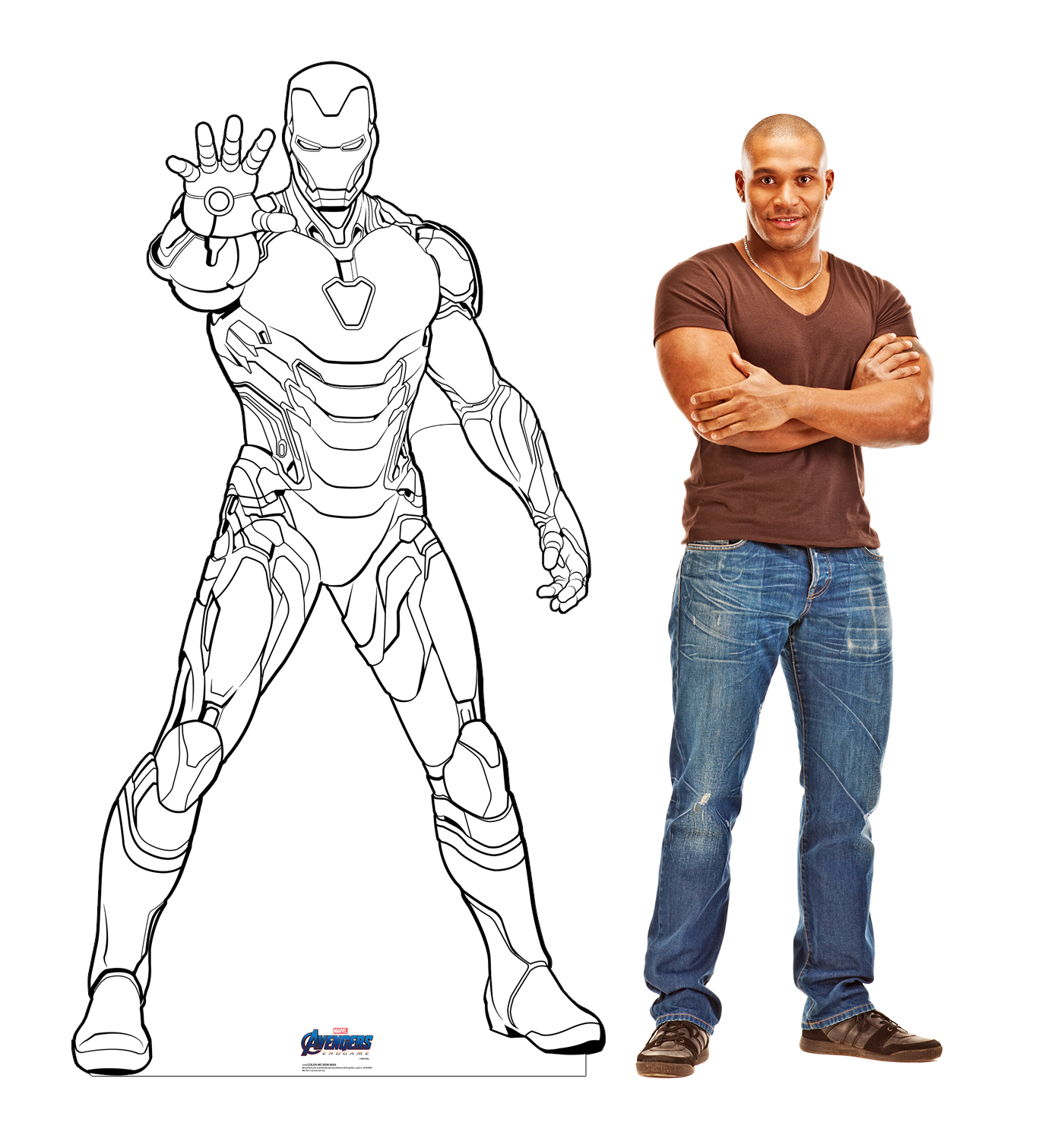 Color me iron man avengers endgame