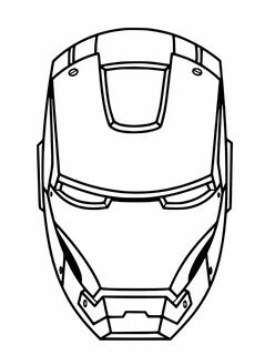 Iron man mask coloring gãrselde bin gãrsel bulundu